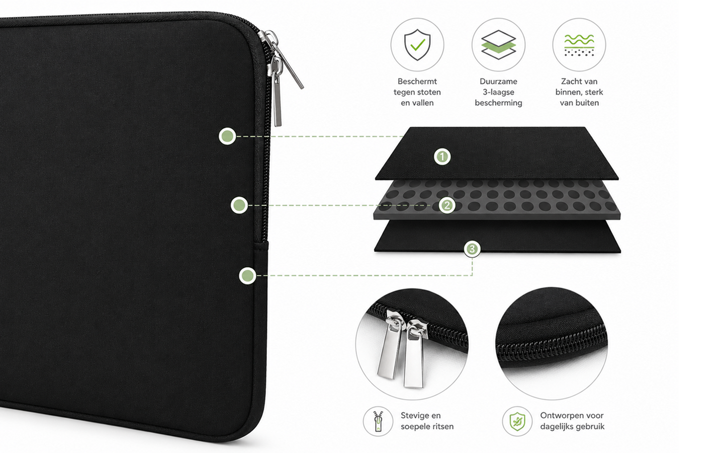 Laptopsleeve - afbeelding 3