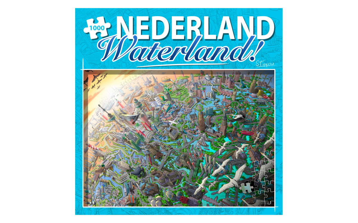 Puzzel Nederland Waterland - afbeelding 3