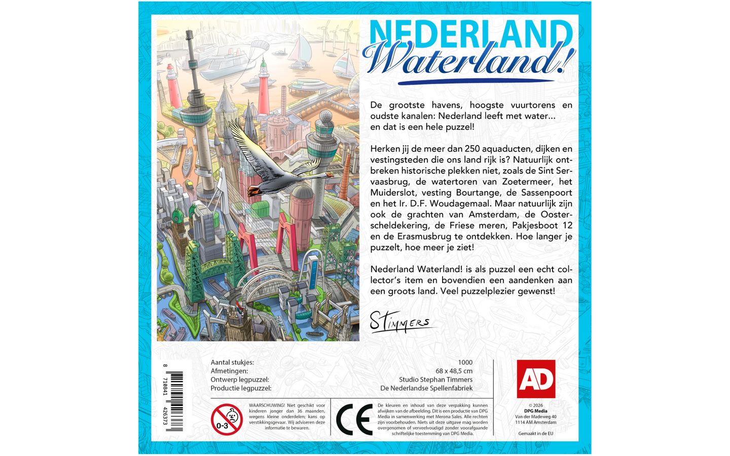Puzzel Nederland Waterland - afbeelding 2